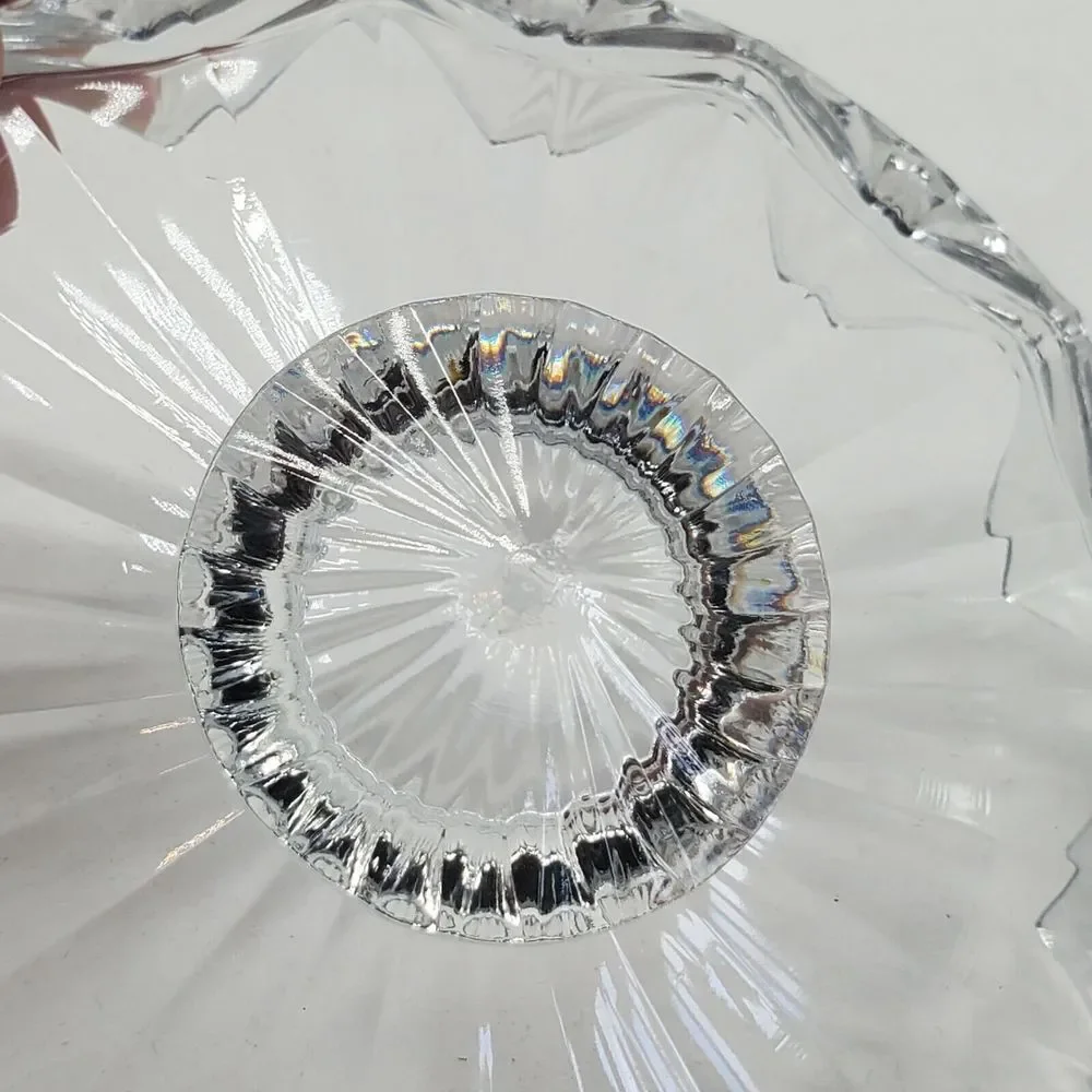 Caesar‎ Crystal Bohemiae Hand Cut Lead Crystal Covered Dish